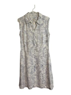 Malvin Linen Sleeveless Dress size L